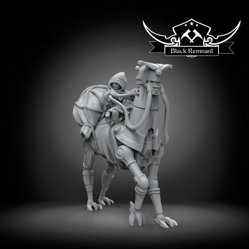 Droid thief on mecanical horse, Black Remnant