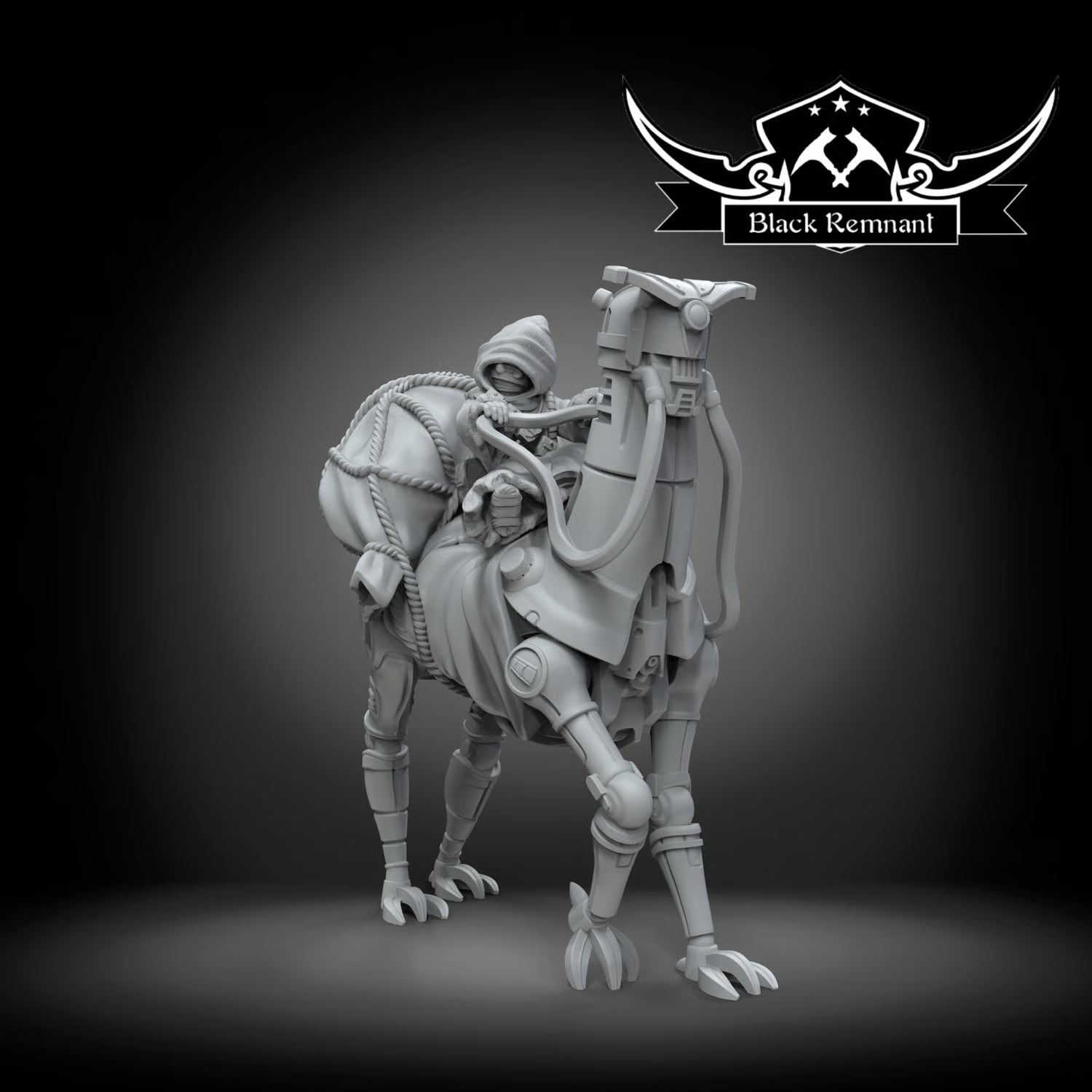 Droid thief on mecanical horse, Black Remnant