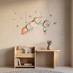 Vinilo Infantil COHETE DE PAPEL - Vinilo Infantil Cohete para Sueños de Cigüeña
