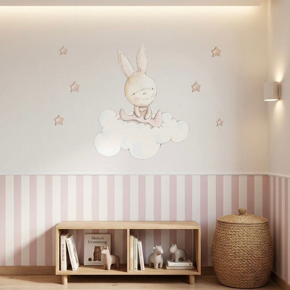 Vinilo Decorativo Infantil PINK DREAMS - SUEÑOS DE CIGÜEÑA