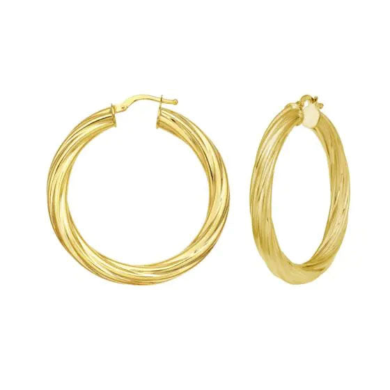 Full Twist Large Hoops