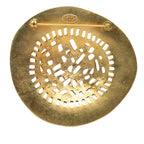 Gold Plated Hat Pin Brooch
