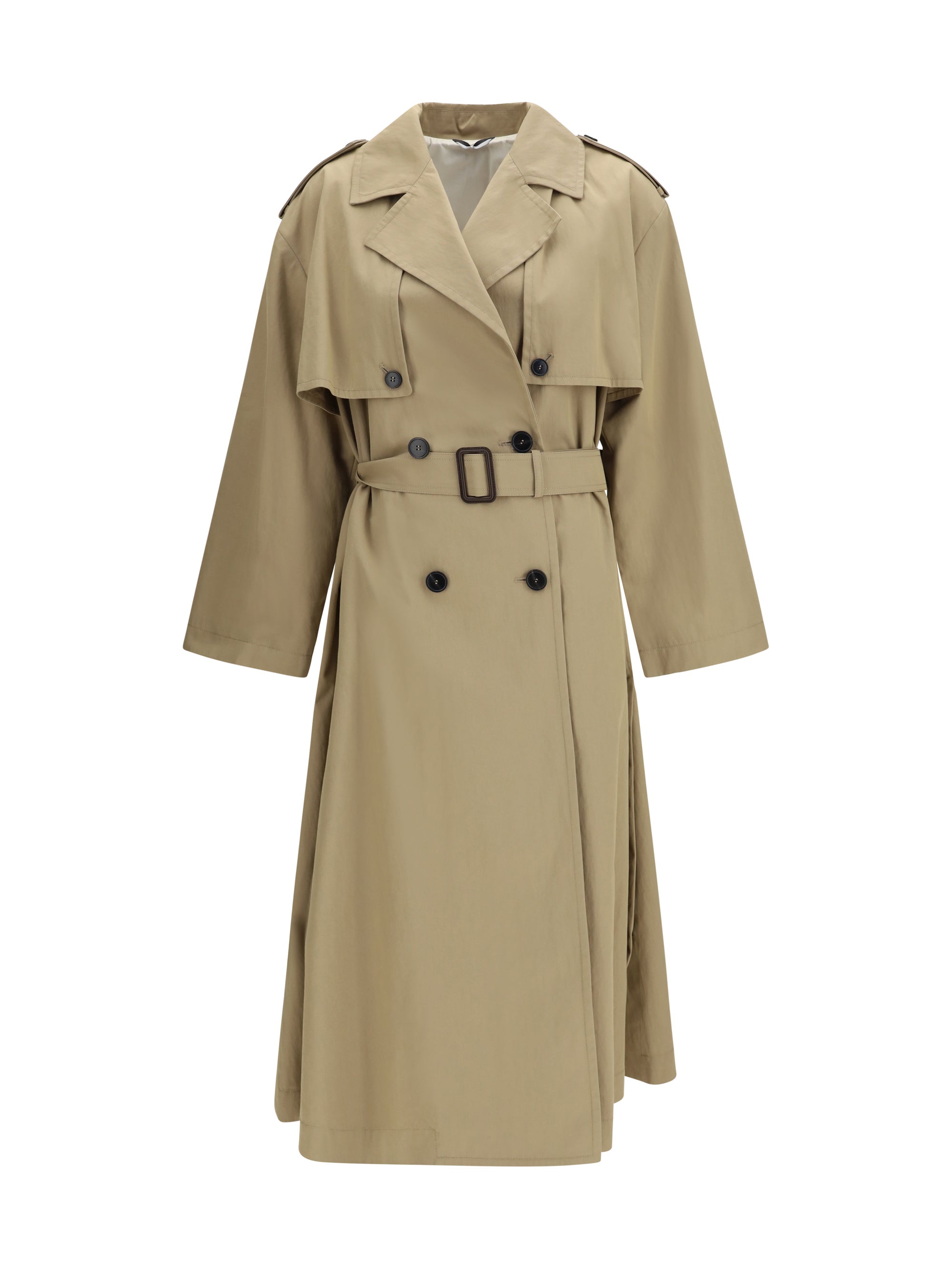 Max Mara Weekend Trench Coat — Beige