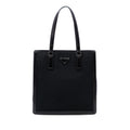 Leather Trimmed Tessuto Tote