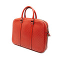 Medium Diamante Bright Leather Business Bag