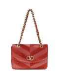 Valentino Garavani Djuna Shoulder Bag — Red