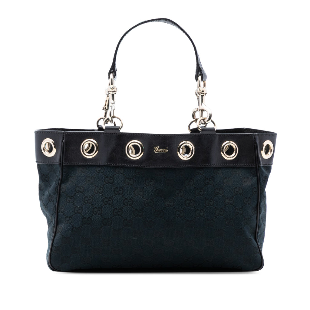 Medium GG Canvas Positano Tote