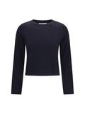 Extreme Cashmere Cotton-Cashmere Blend T-Shirt — Navy