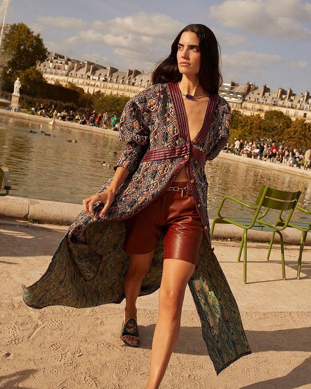 COAT DRESS | ESTAMPADO