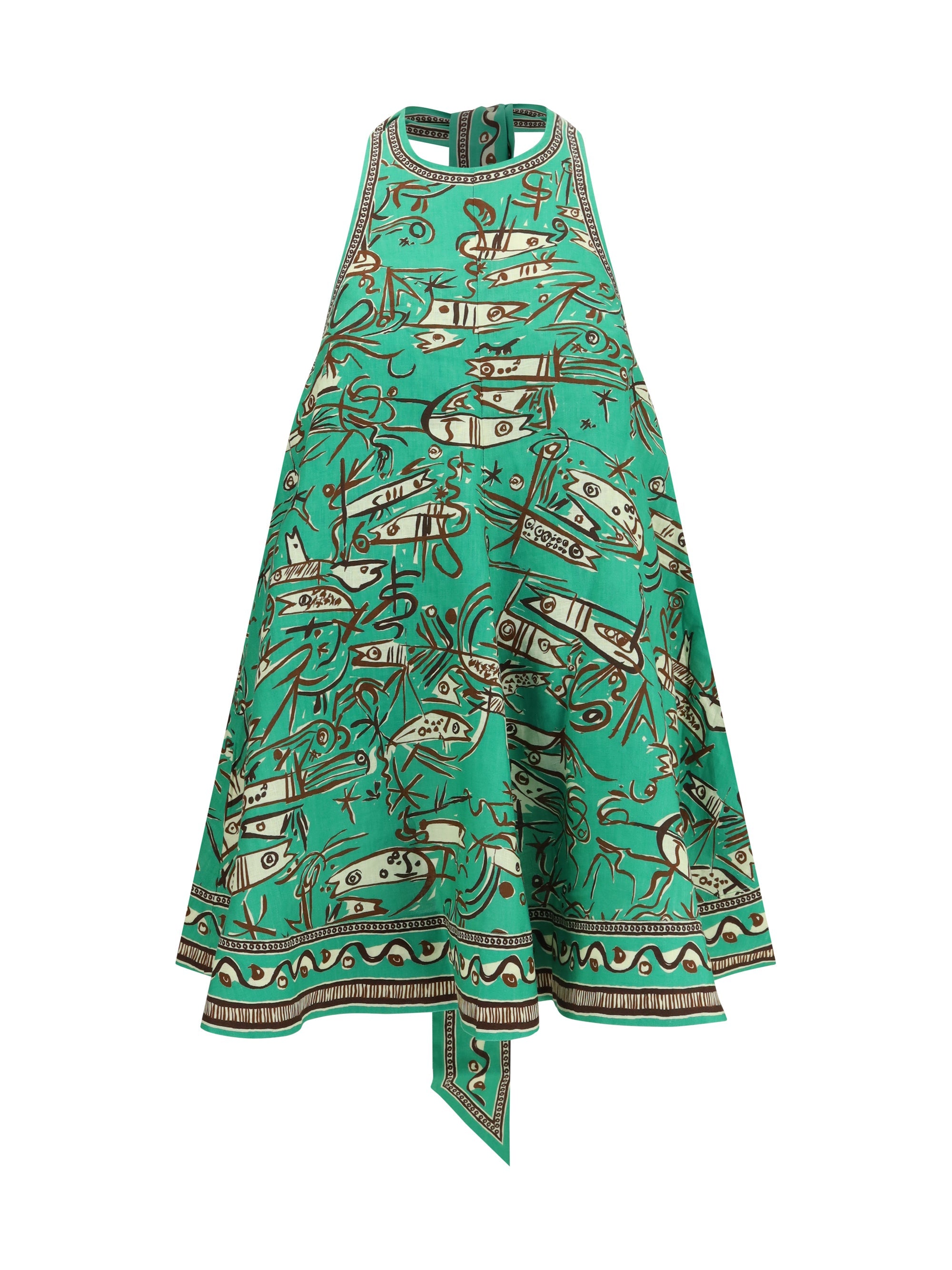 Alemais Dress — Green