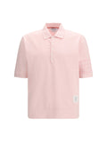 Thom Browne Cotton Polo — Pink