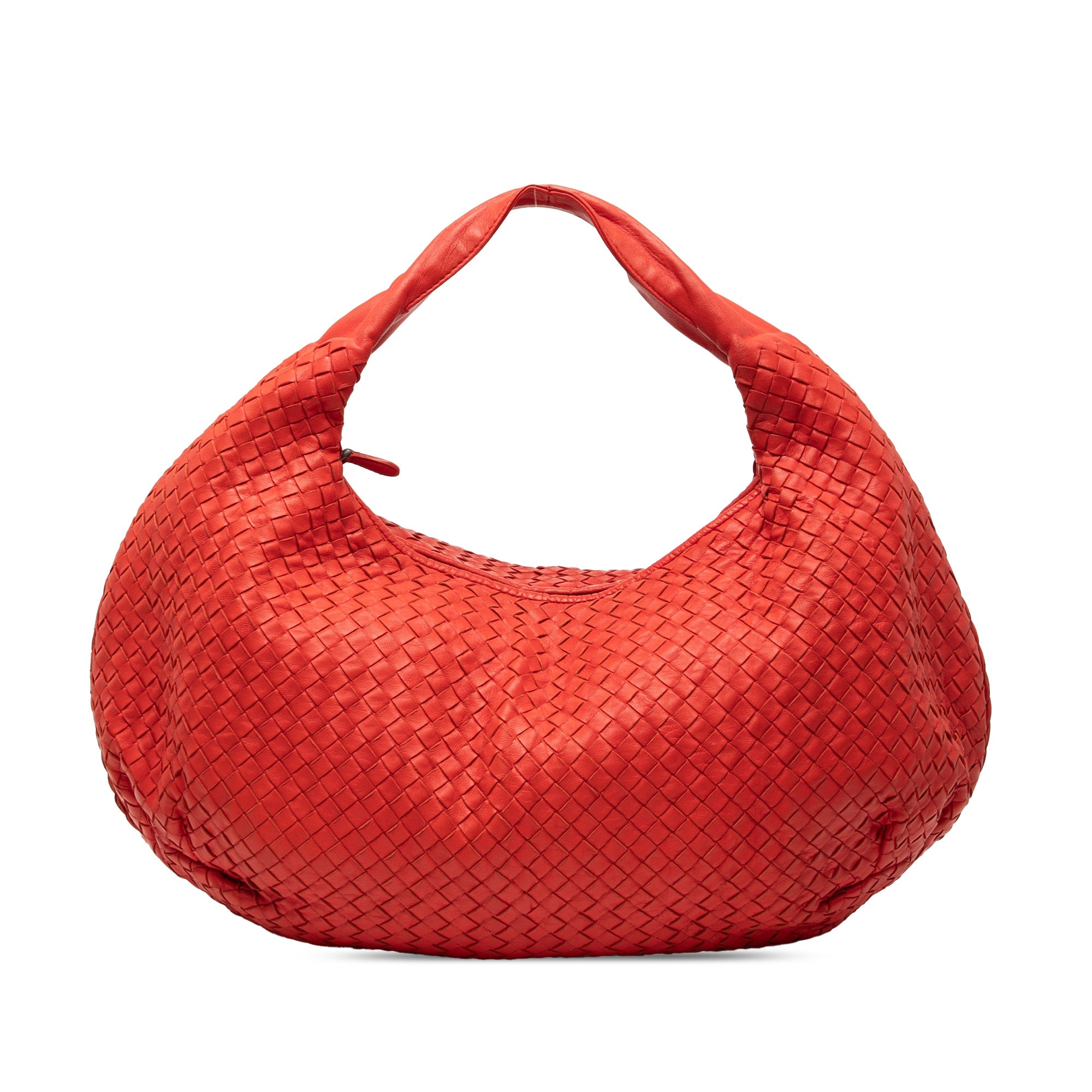 Large Nappa Intrecciato Belly Hobo