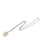 CC Brass Enamel Pendant Necklace