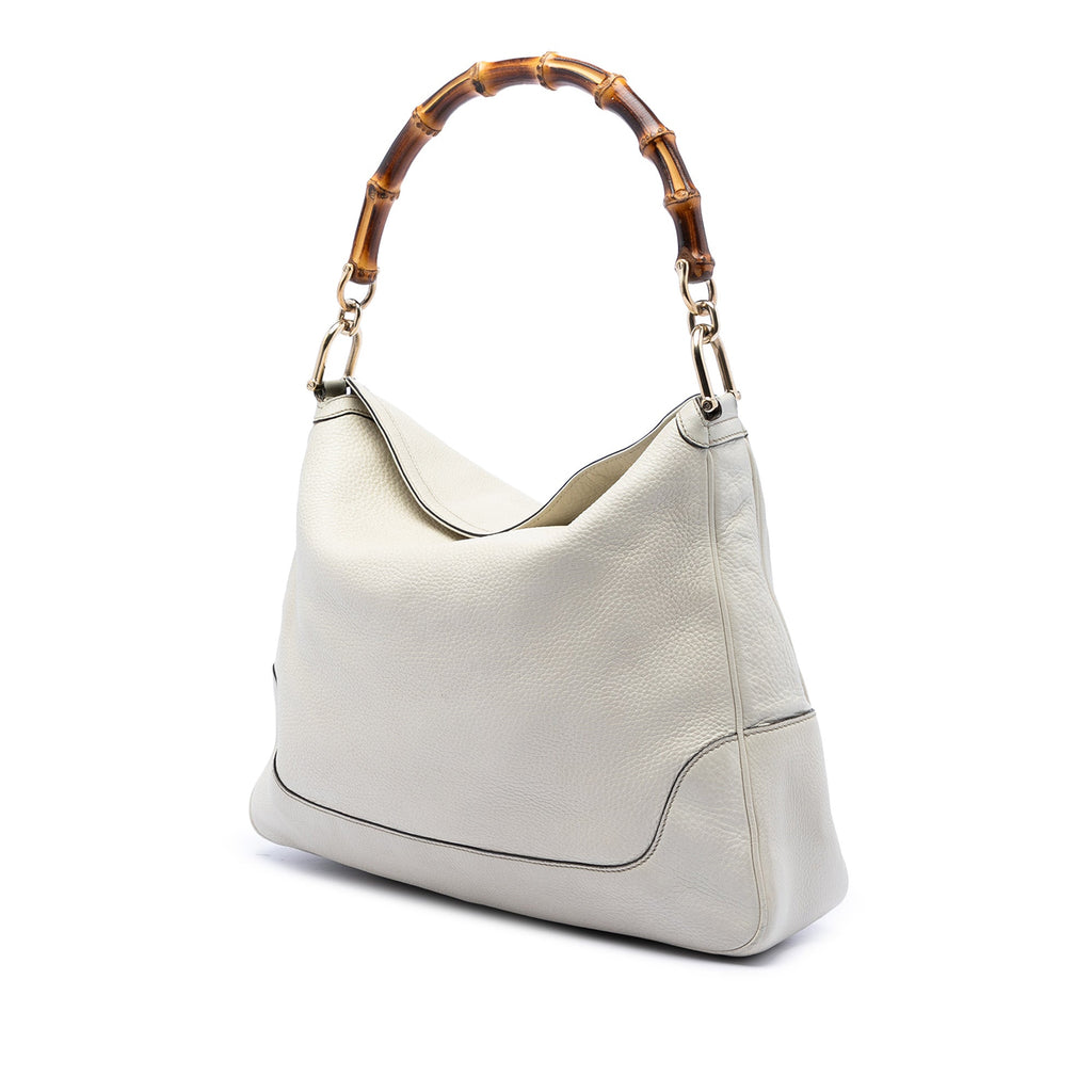 Calfskin Bamboo Diana Satchel