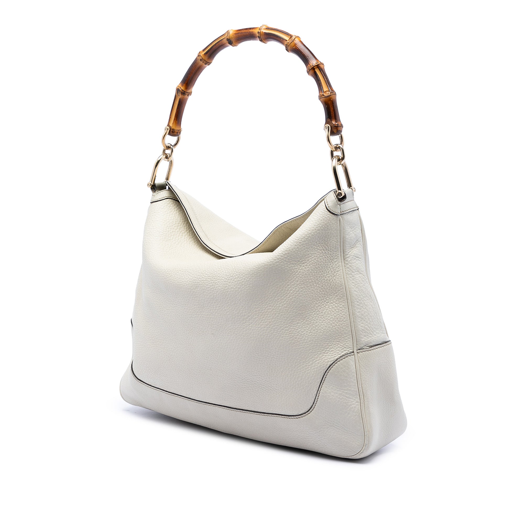 Calfskin Bamboo Diana Satchel