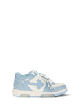 Off-White Logo-Embossed Low-Top Sneaker — White