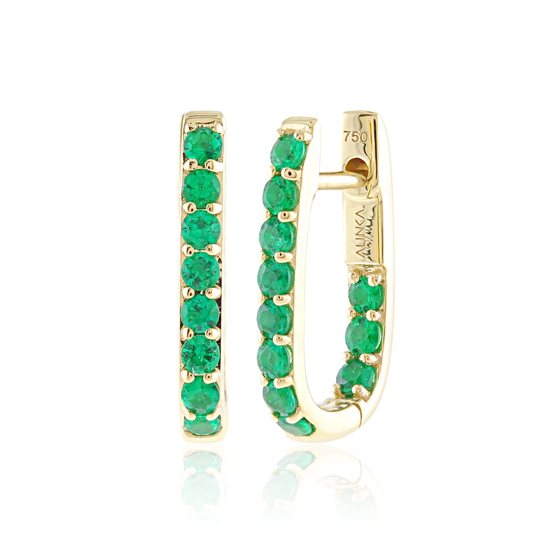 LINKA Mini Emerald Earring Single By ALINKA Fine Jewellery