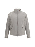 Brunello Cucinelli Waterproof Polyester Jacket — Gray