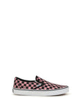 Valentino Garavani Checkerboard V Logo Slip-On Sneaker — Pink