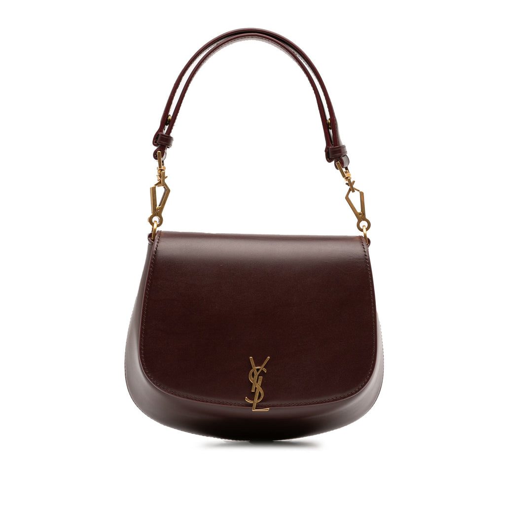 Mini Calfskin Voltaire Top Handle Bag in Box