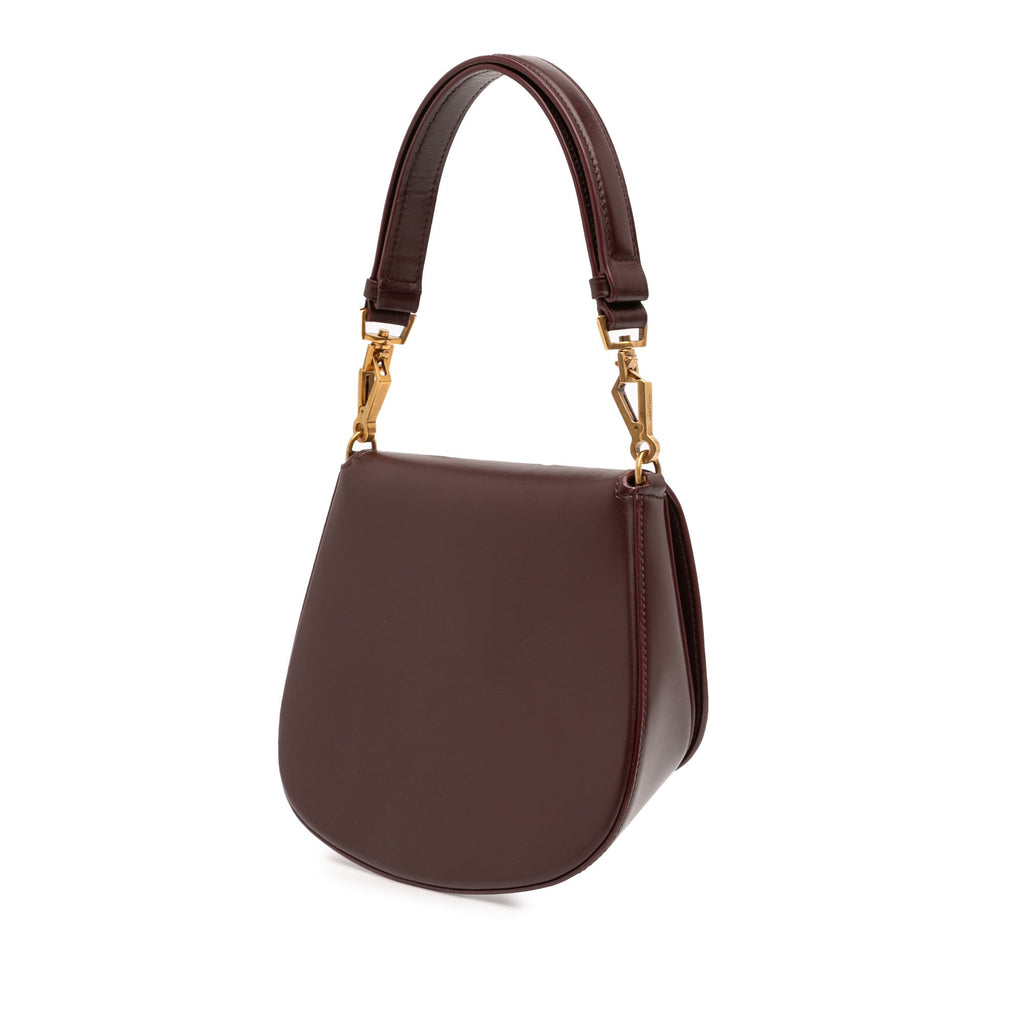 Mini Calfskin Voltaire Top Handle Bag in Box