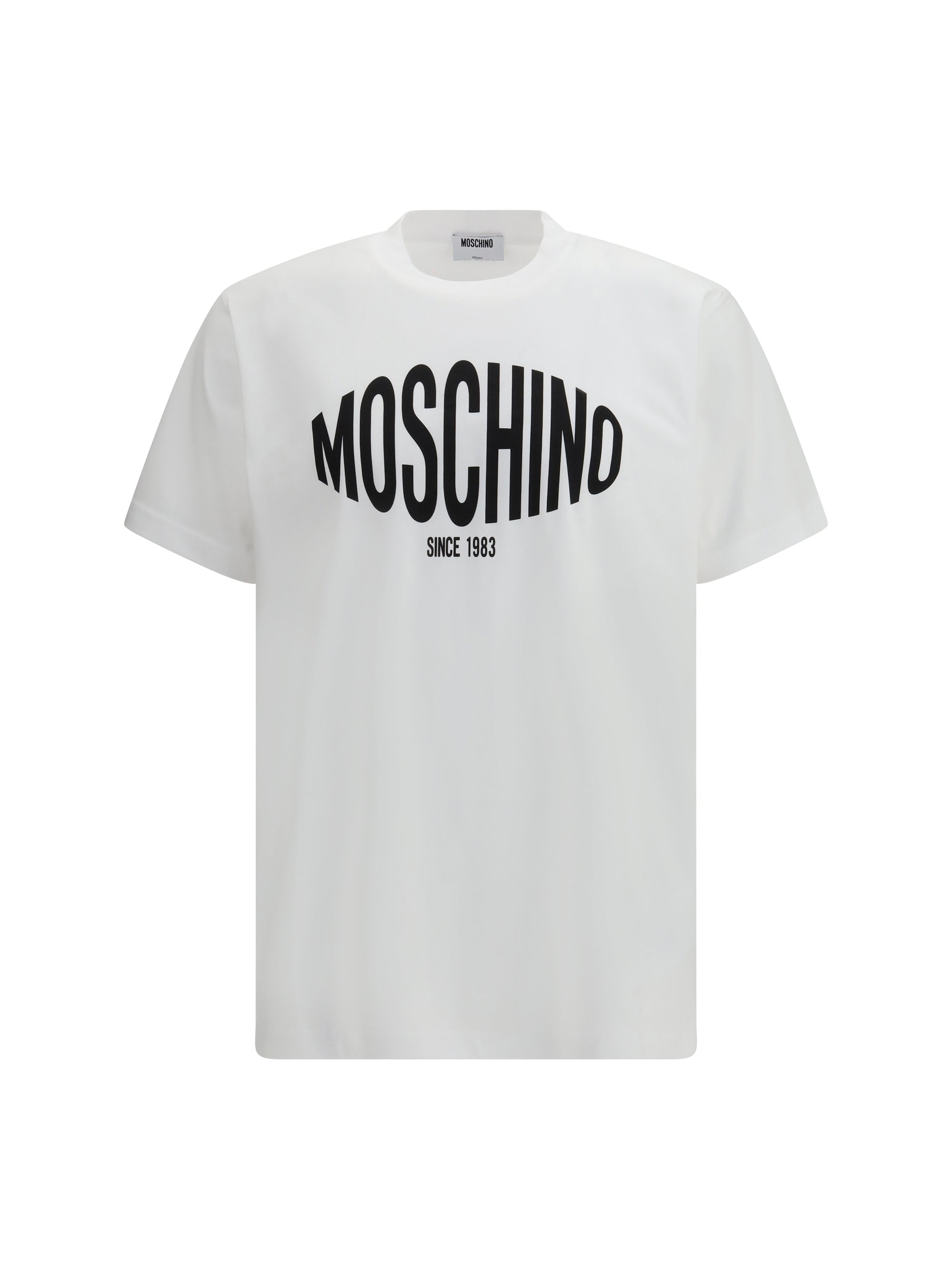 Moschino Logo-Printed T-Shirt — White