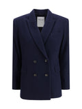 Aftercoat Double-Breasted Blazer — Navy