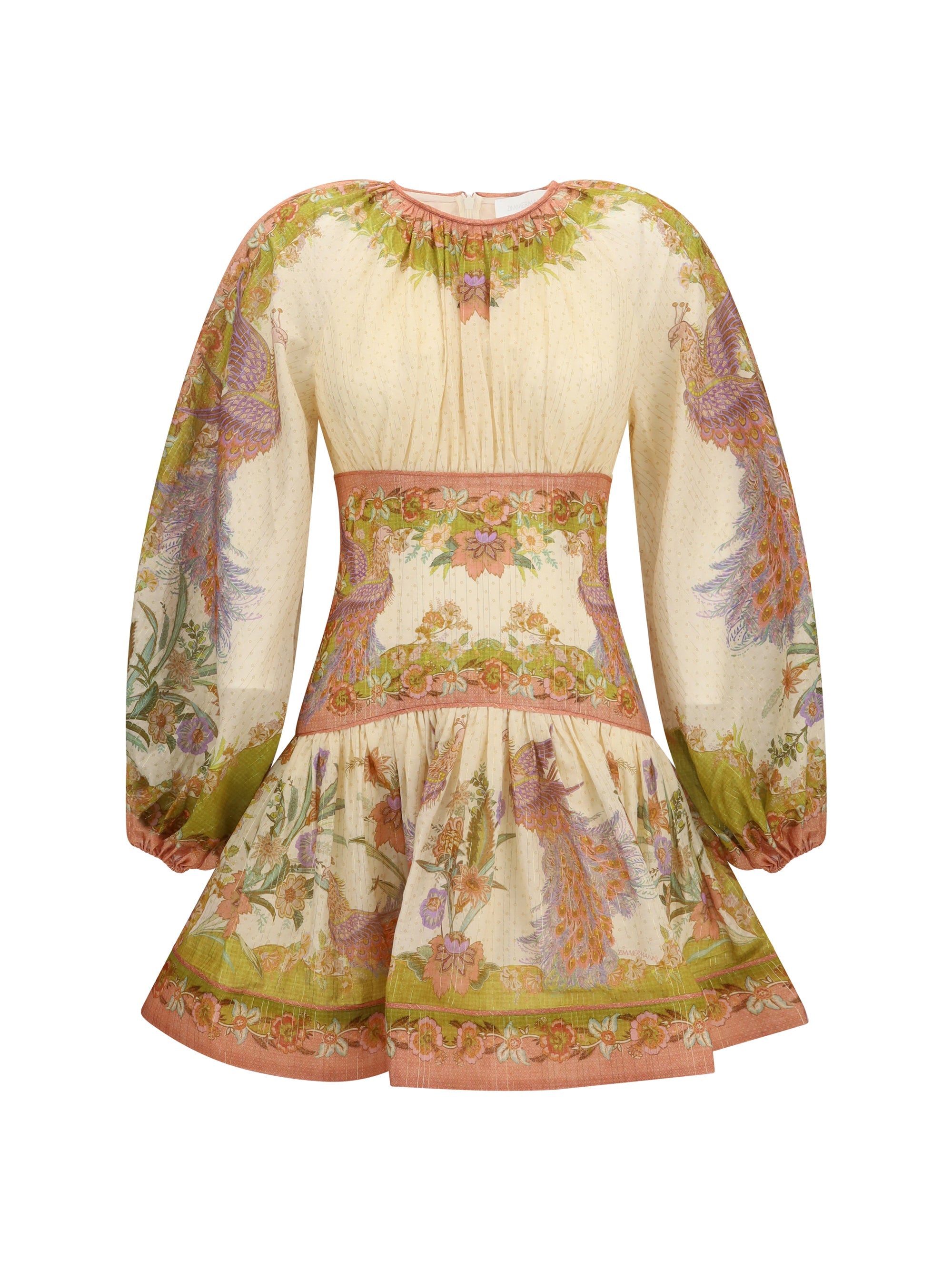 Zimmermann Indra Mini Dress — Green