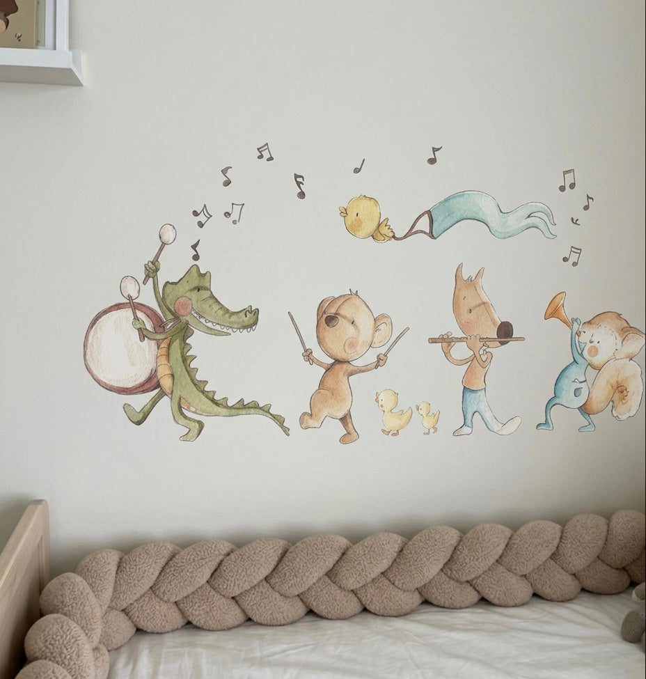 Vinilo Decorativo Infantil MUSICAL BAND 02