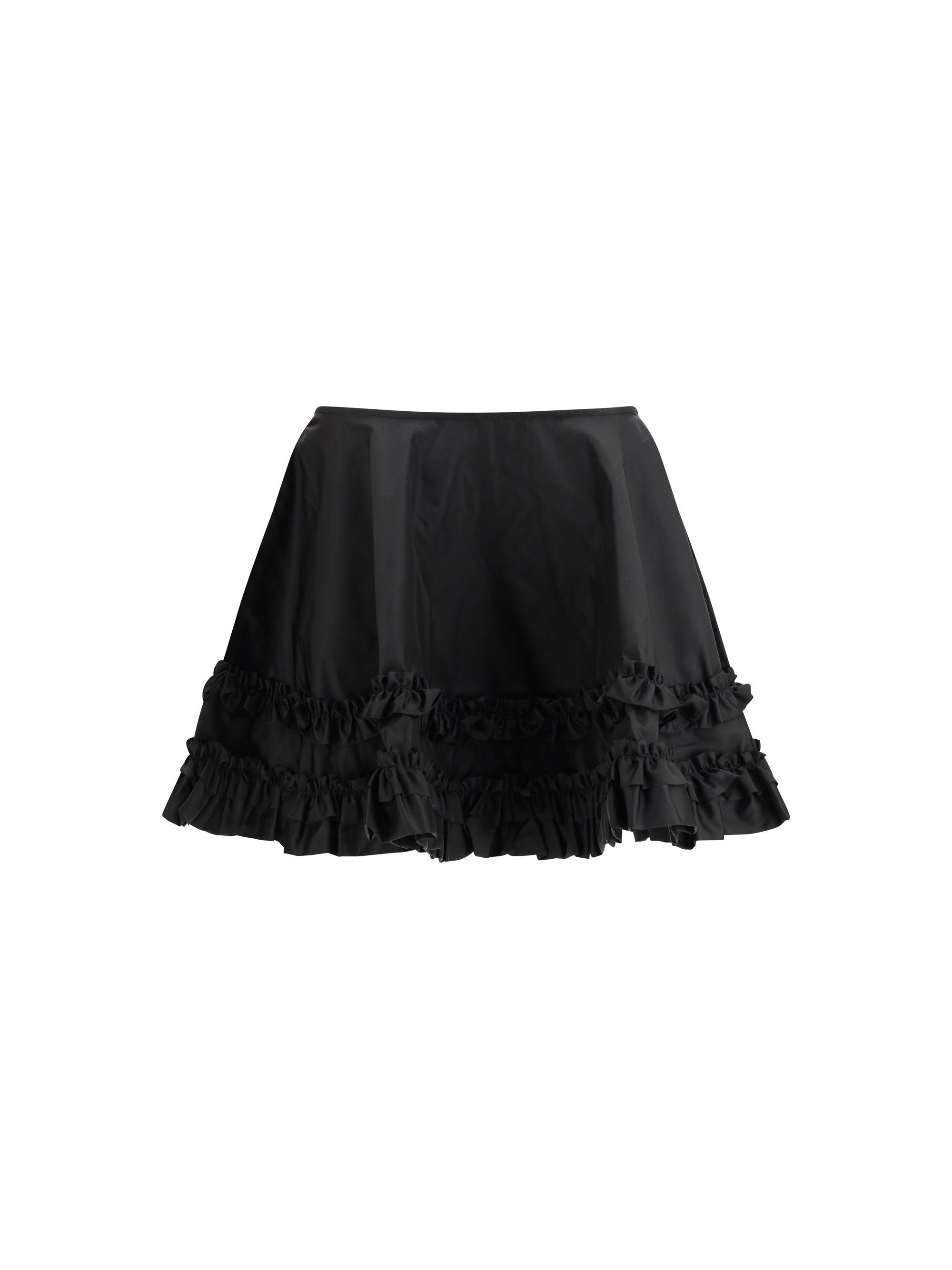 Ganni Duchesse Skirt — Black