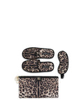 Dolce & Gabbana Leopard-Print Travel Comfort Kit — Leopard