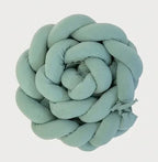 Trenza Protector de Cuna 210cm MENTA