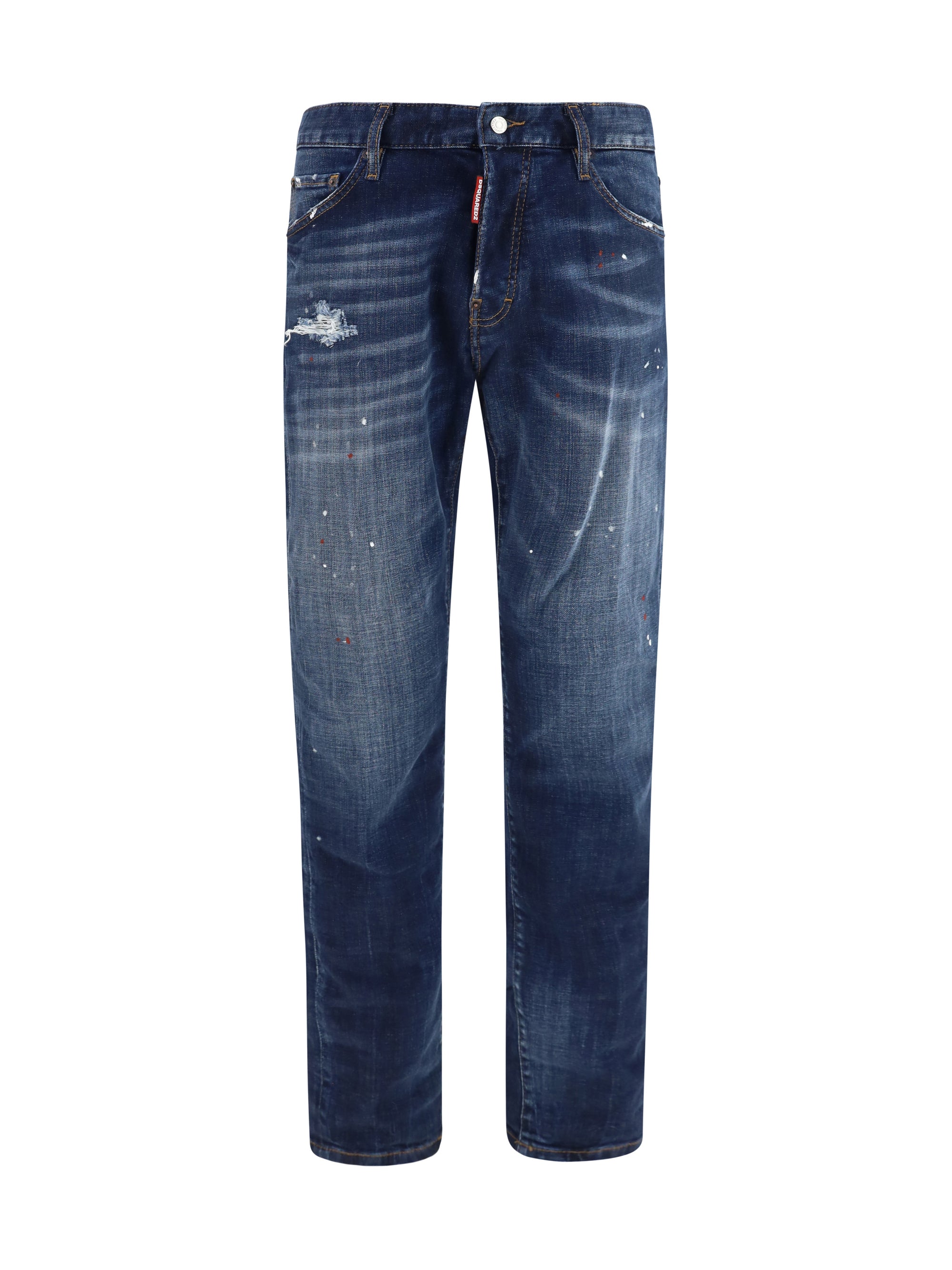 Dsquared2 Teddy Jeans — Navy