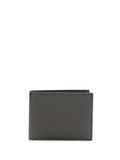 Ferragamo Logo-Embossed Calf Leather Wallet — Black