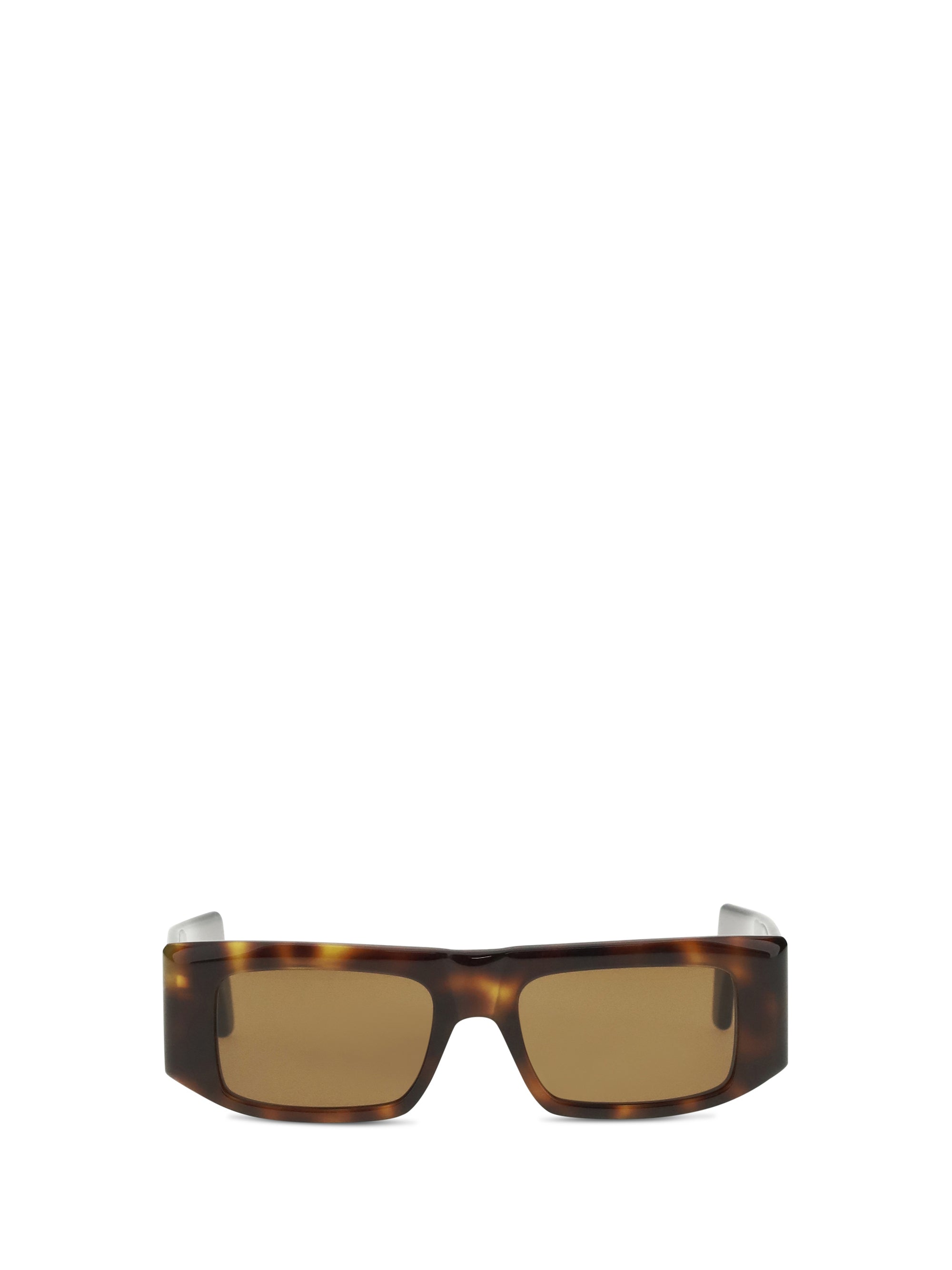 Valentino Garavani VG0005S Shield-Style Acetate Sunglasses — Brown