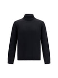 Roberto Collina Merino Wool Turtleneck Sweater — Black