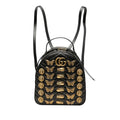Small GG Marmont Matelasse Leather Animalier Backpack
