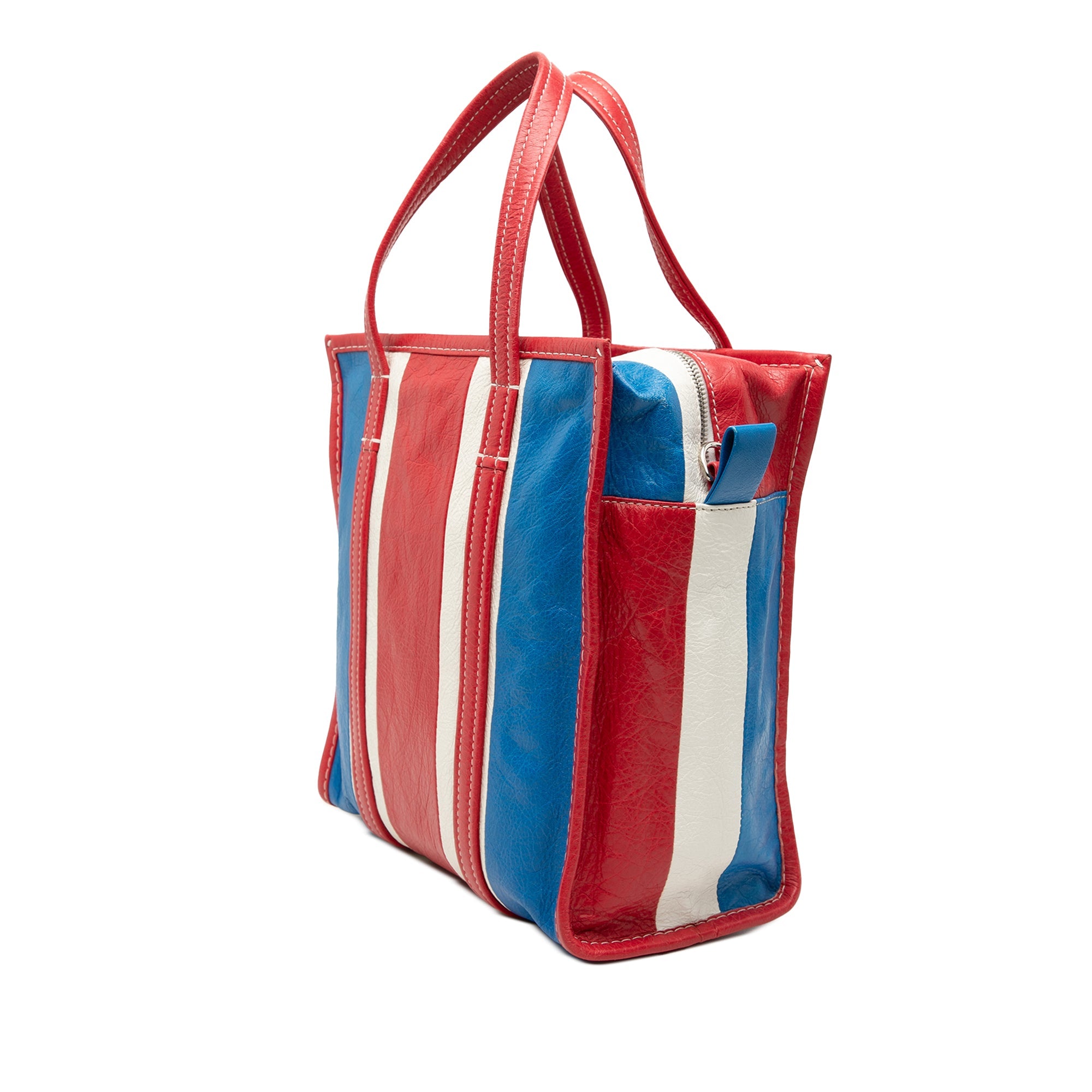 S Lambskin Bazar Shopper Tote
