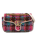 Medium GG Marmont Tweed Shoulder Bag