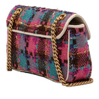 Medium GG Marmont Tweed Shoulder Bag