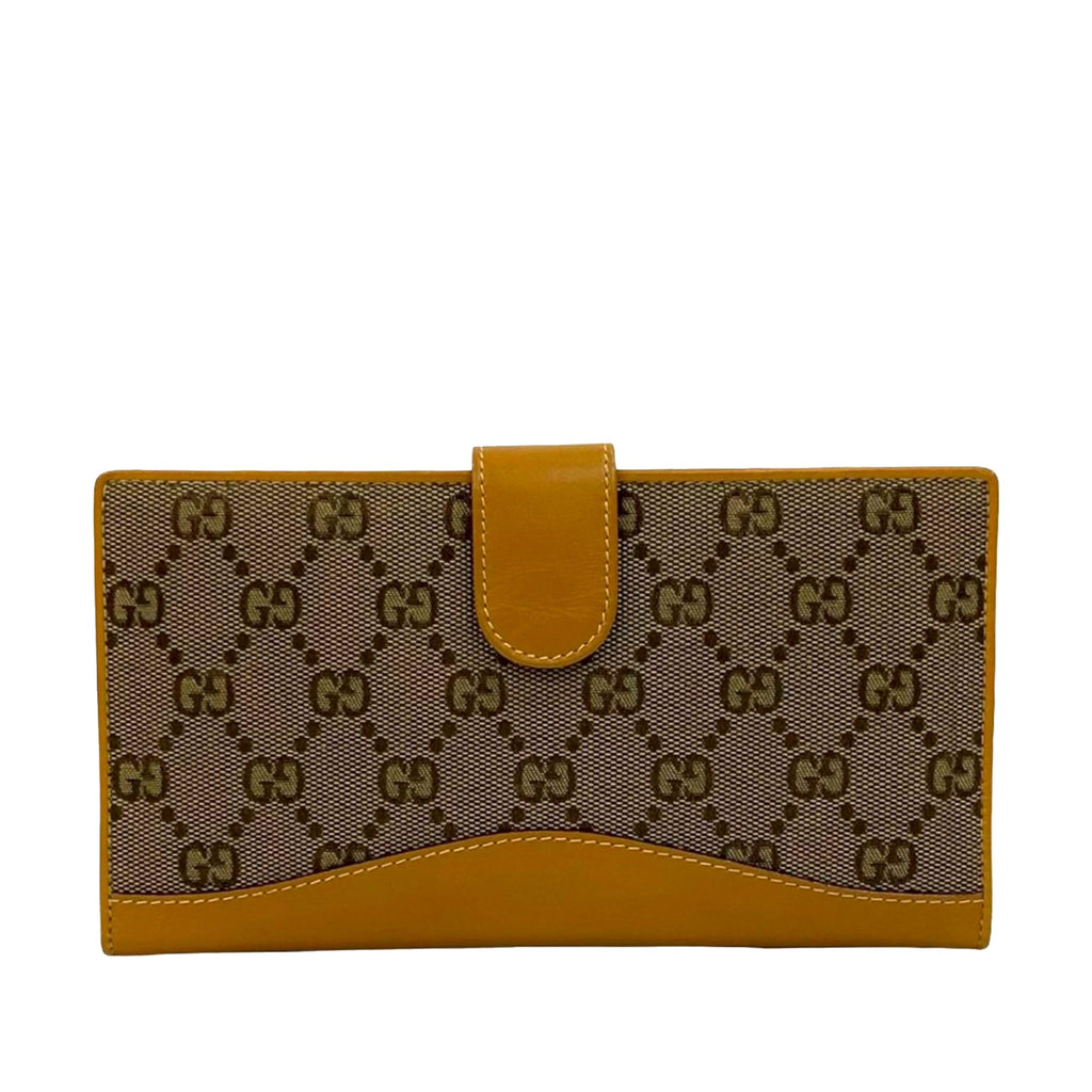 GG Canvas Long Wallet