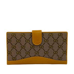GG Canvas Long Wallet