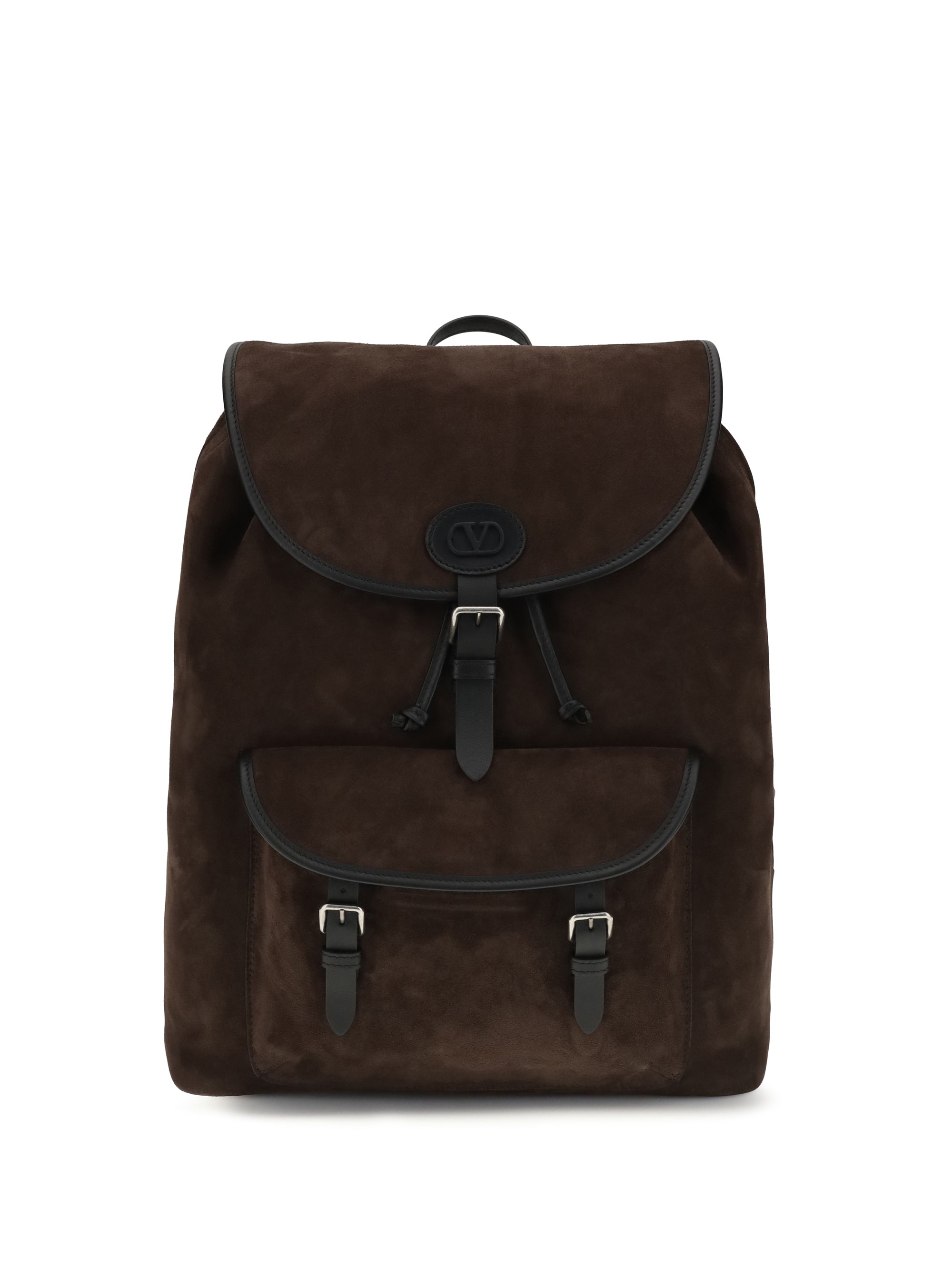 Valentino Garavani Antibes Backpack — Brown