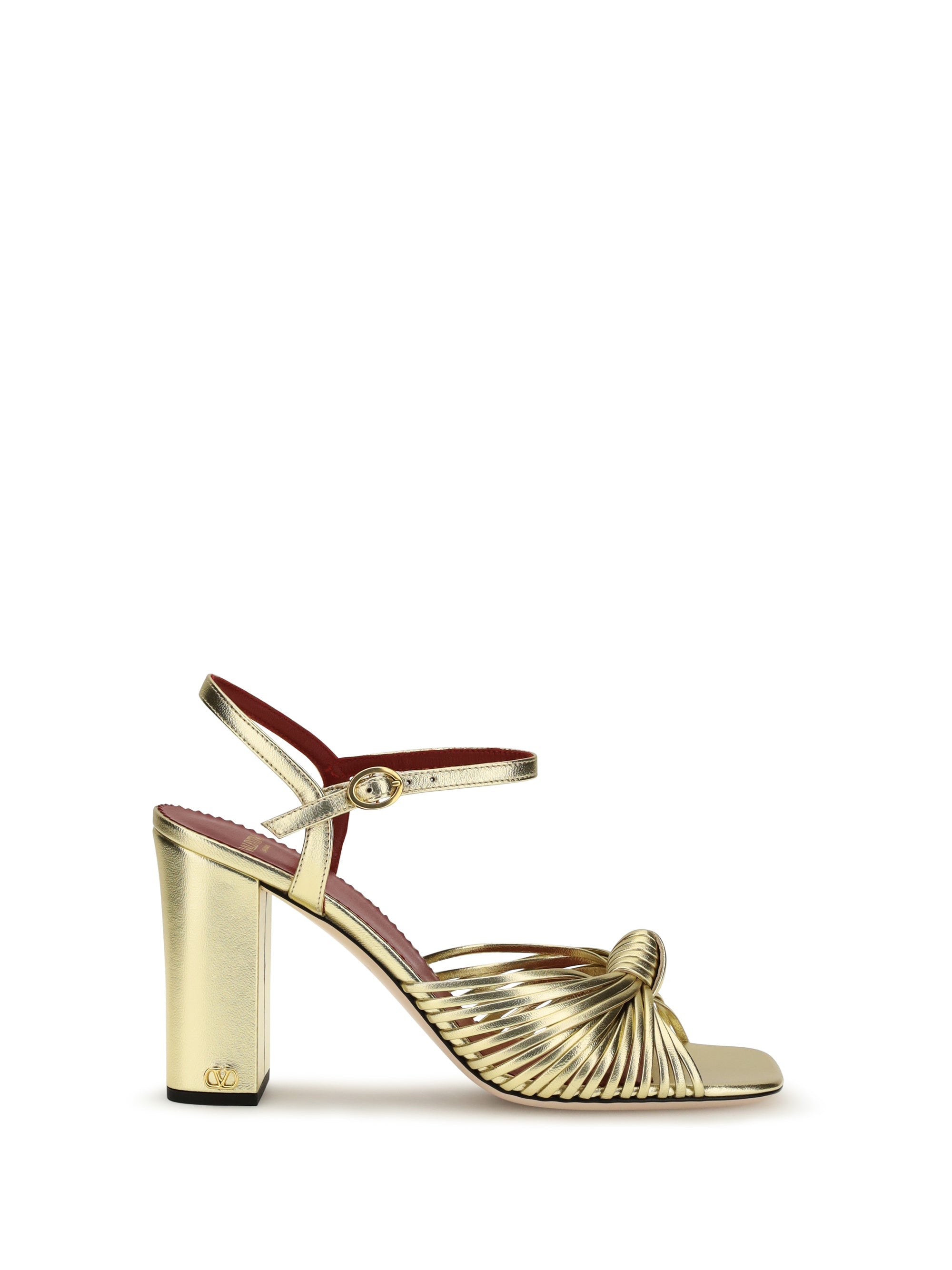Valentino Garavani Annet Sandals — Gold