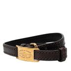 Leather Articles de Voyage Sign It Bracelet