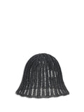 Brunello Cucinelli MCAP9A033 Techno Raffia Bucket Hat — Black