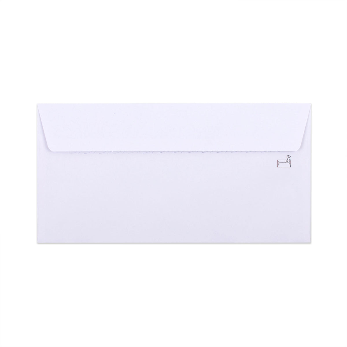 DL+ White Envelope with Internal Opacity - Window 90Gsm (115 x 225mm)