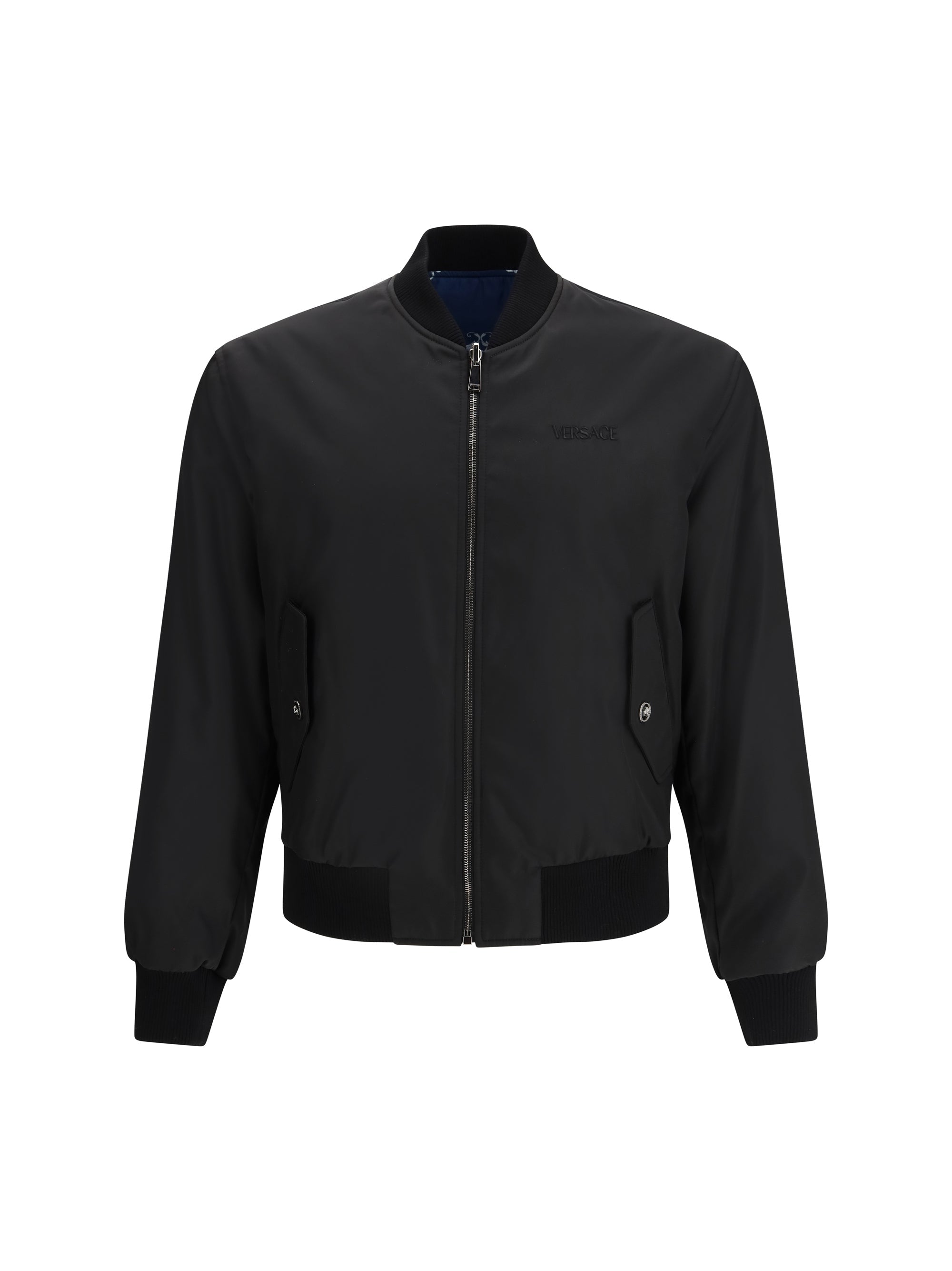 Versace Reversible Jacket — Black