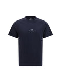 Balenciaga Long-Sleeve Layered T-Shirt — Navy