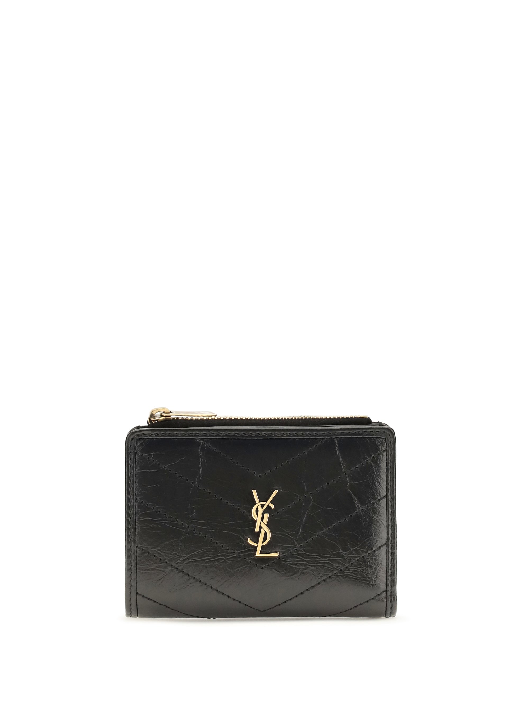 Saint Laurent Niki Bifold Wallet — Black